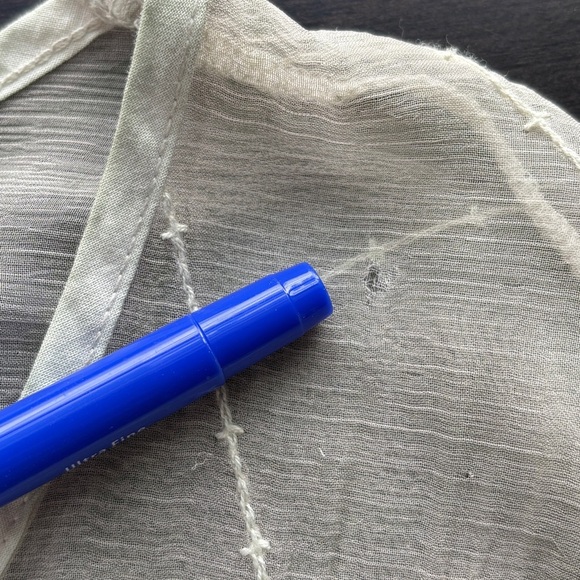 Hazel Embroidered Silk Dress Tunic Boho Woman’s Size Medium - Picture 9 of 9